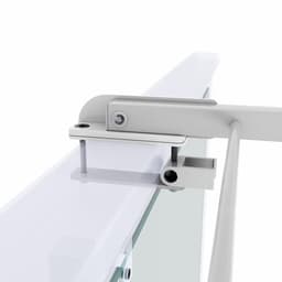Allecto - Balkon droogrek - Opklapbaar en duurzaam - Wit - Kleding droogrek - Perfect voor terras en balkon - Roestvrij staal en aluminium — thumbnail 5