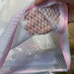Herbruikbare waszakken set van 3 voor delicate kleding, ondergoed en sweaters - ideaal voor reizen en wasbehandeling (Roze) — thumbnail 5