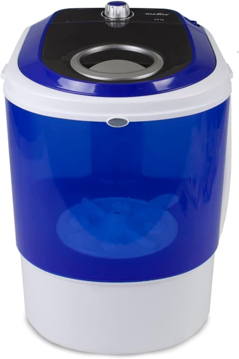 Aura® Camping Wasmachine - Mini Wasmachine - Wasmachines - 2 kg per Wasbeurt - Met Timer - Blauw - 39cm x 37cm x 51cm; 6.09 kg — afbeelding 1