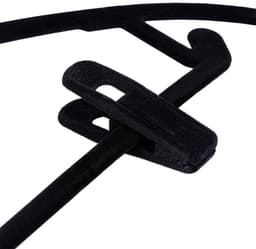 Dailygoods - Set van 20 Antislip Flock Hangerclips — thumbnail 5