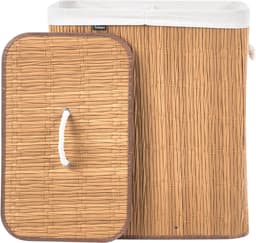 ARRAIAS - Wasmand - Bruin - 100 l - Polyester — thumbnail 5