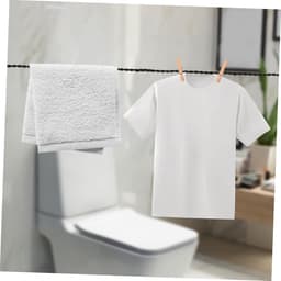 Buitenwaslijn Intrekbaar - Draagbaar Touw - Kleding Drogen - Sterke Zuignap - 300 cm - Zwart — thumbnail 4
