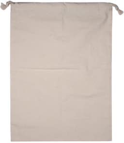 Dailygoods- Waszak Groot - Katoenen Opbergtas - Waszakken voor Wasgoed - Waszak met Koordsluiting - Waszak 30x40cm - Duurzaam en Machinewasbaar - Opbergzak — thumbnail 3