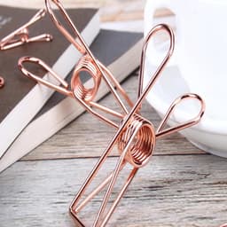 RVS Wasknijper Set van 20 - Roestvrijstalen Kledingklemmen voor Buiten - Multi-inzetbare Utility Clips voor Keuken en Tuin - Stevig en Weerbestendig — thumbnail 2