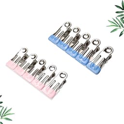 Wasknijpers Roestvrij Staal - Kledingklemmen - Was Drogen - Winddicht Antislip - 50 Stuks - Zwart — thumbnail 3
