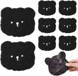 8 haarballen voor de wasmachine, herbruikbaar, verwijdert effectief dierenharen, praktische accessoires voor de wasmachine — thumbnail 1