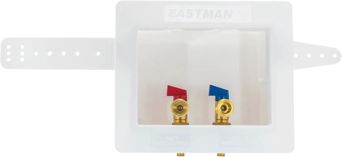 Dual Washer Outlet Box voor Verzonden Installaties — afbeelding 1