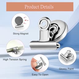 Magnetische Metalen Clips voor Diverse Metalen Oppervlakken en Organisatie — thumbnail 5
