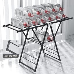 Opvouwbaar Droogrek Voor Kleding - Inklapbaar Aluminium Droogrek Met Grote Capaciteit — thumbnail 3