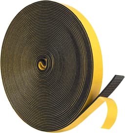 Zelfklevende Afdichtingstape 12mm voor Deuren en Ramen - Waterdichte Rubber Afdichting tegen Koude tocht, Geluiddicht en Stofdicht — thumbnail 1