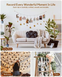 100 Stuks Kleine Gekleurde Houten Wasknijpers 3,5 cm voor Foto's en Knutselen — thumbnail 3