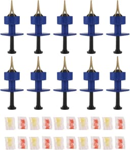 Worm Clip Bundler - Aas Houder - Vissen Lokaas - Inclusief Rubberen Band - 22 x 14 x 10 cm — thumbnail 1