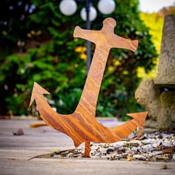 Roestvrijstalen Anker Tuinsteker - Decoratie voor Tuin en Vijver — thumbnail 2