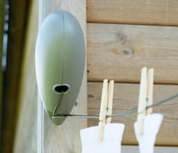 15 meter intrekbare waslijn - bruin — thumbnail 2