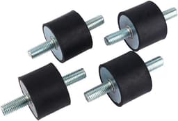 4x M10 Trillingsdempers Rubber Montage Set - Schokabsorberend voor Compressoren en Motoren — thumbnail 5