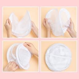 Opvouwbare wasmand voor aan de muur,Opbergmand voor hangende vuile was,Wasmanden, hangende wasmand van gaas, opvouwbare wasmand, opvouwbare wasmand voor vuile was, opbergtas voor aan de muur (wit) — thumbnail 4