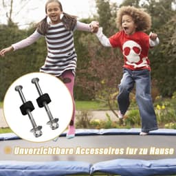 Allecto plus - Trampolineschroeven 12 stuks voor grote en kleine trampolines - Reserveonderdelen - Schroeven en afstandhouders - Accessoires en bevestiging — thumbnail 3