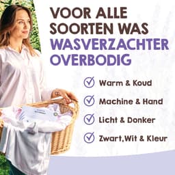 Proefpakket Wasstrips ECO 60 Wasbeurten in 3 Geuren Milieuvriendelijke Wasmiddeldoekjes Wasvellen Wasmiddel Voordeelverpakking incl. wasverzachter wasdoekje — thumbnail 2