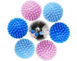 Allecto Plus - Herbruikbare Drogerballen voor Wasdrogers - 6 Stuks - Wasballen en Drogerballen voor Wasmachine
