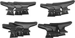 Haarclips voor Kappers - 12 Stuks Zwarte Klemmen voor Haarstyling — thumbnail 2