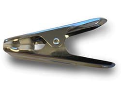 Set van 80 roestvrijstalen wasknijpers - 6,5 cm met antislip grip