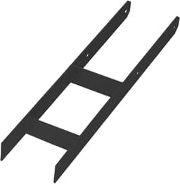 KOTARBAU® H Instortanker - Paalhouder in Beton Storten 140 x 600 mm Betonanker voor Houten Palen - Paaldrager Beton - Kolomvoet Beton - Gepoedercoat Staal — thumbnail 1