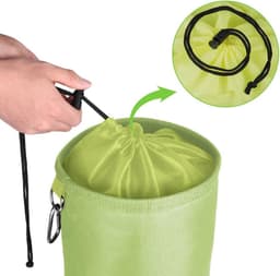 Goodivery ® Kledingpinzakje met Ophanghaak, Waterdichte Kledingpinzak voor 150-200 Kledingpinnen — thumbnail 3