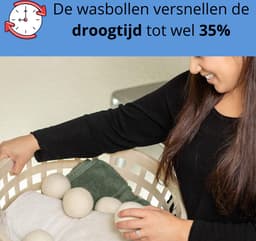 6x Energiebesparende Wasdroger ballen van wol - Wasbol anti pluis - Drogerballen voor wasmachine - Wasverzachtende Droogballen - Wasbol - Wasdrogerballen - Wasbollen - Droogballen voor droogtrommel - Wasballen voor wasmachine - — thumbnail 4