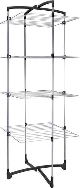 Metaltex - Fortino 4 - Droogtoren - Droogrek - 4 Etages - 33 meter Drooglengte - 69x64x171 cm — thumbnail 1