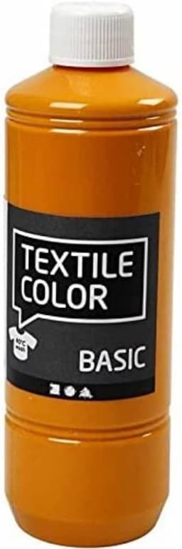 Textielkleur, mosterdgeel, 500ml — thumbnail 1
