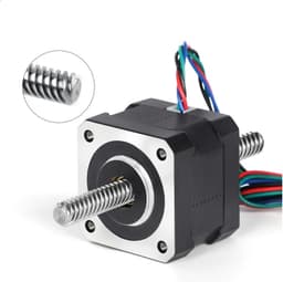 Stappenmotor met spindel 8 mm — thumbnail 3
