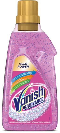 3 x Vanish Oxi Advance - Vlekkenverwijderaar Gel - Zonder Bleek - Gekleurde Was - 750 ml - Wasstrips - Vlekverwijderaar - Wasmiddel - Vlekken - Rode Vruchtensap - Koffie — thumbnail 2