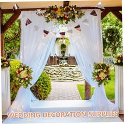 1set Married Decoratie Met Papier Fanfare Banner Voor Bruiloft Bruidsdouche Bachelorette Feest Verlovingsfeest Geschikt Voor Binnen Buiten Gebruik — thumbnail 3