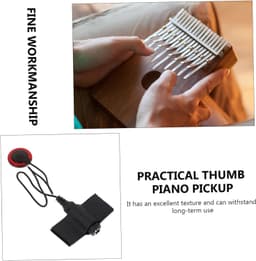 1set Praktische Kalimba Pickup Accessoire Universele Instrument Pickup Voor Duidelijke Geluidsweergave Duurzaam Materiaal Eenvoudig Gebruik Installatie — thumbnail 4