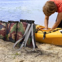 Waterdichte droogzakken, lichtgewicht pakzakken voor buiten 15/8/5/4/3/2 l en lange verstelbare schouderriem voor kajakken, raften, varen, wandelen, kamperen (camouflage), 6/12 stuks — thumbnail 4