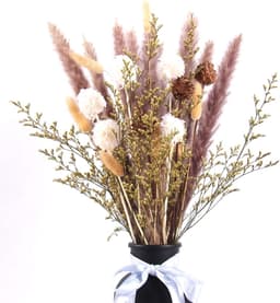 Gedroogde bloemen, decoratie, natuur, 63 stuks, doe-het-zelf, gedroogde bloemen, boeket, ideaal voor boho, woonkamer, slaapkamer, vazen (LZGSGO-0103) — thumbnail 1
