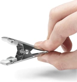 Set van 24 roestvrijstalen wasknijpers - Sterke grip en weerbestendig - Multifunctionele clips voor binnen en buiten — thumbnail 3