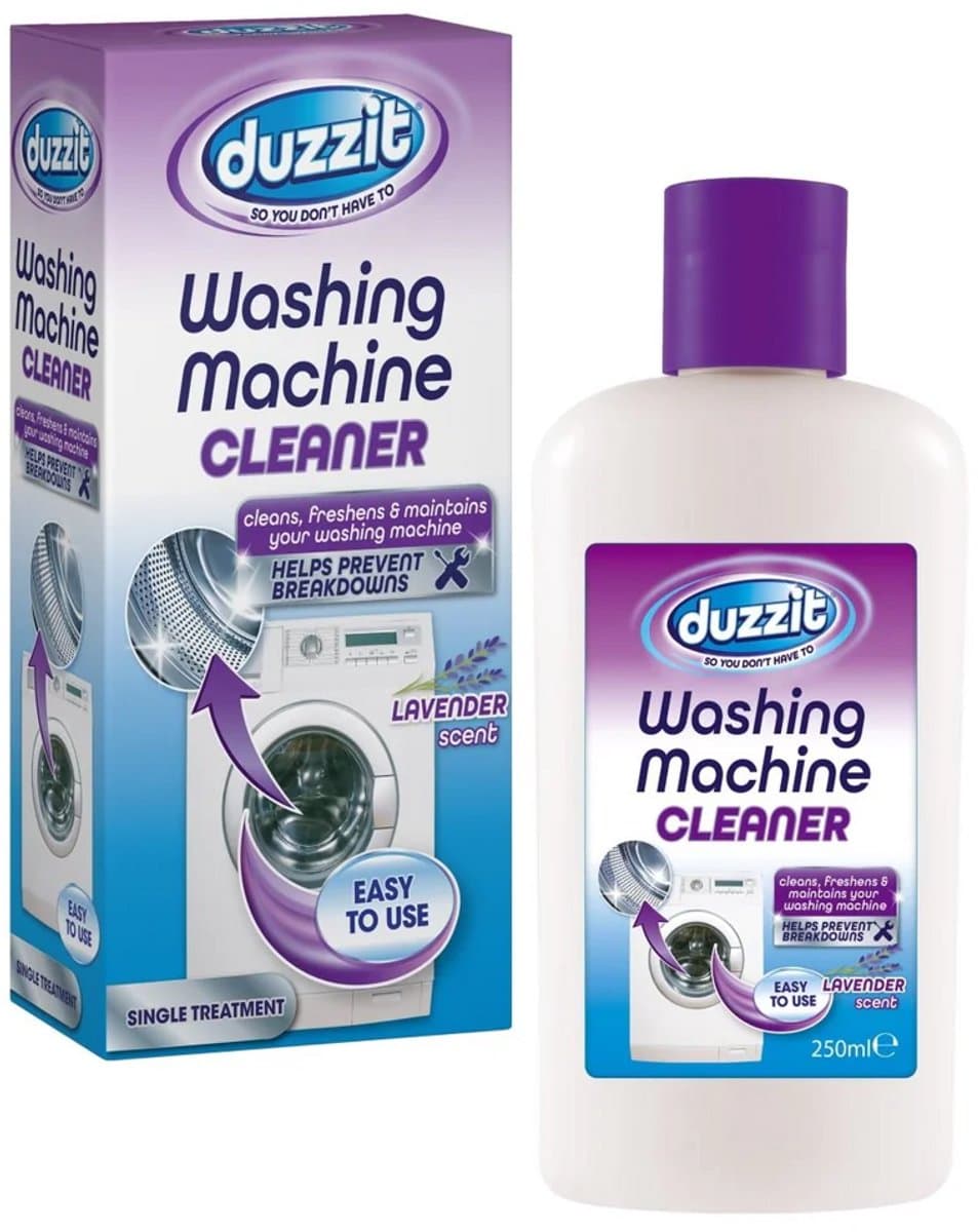 Duzzit Professionele Wasmachine Reiniger - Wasmachine Reiniger - Lavendel Geur, 250 ml — afbeelding 1