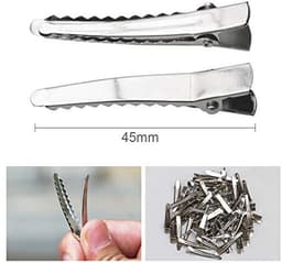 50 Alligator Haarspeldjes - Krokodillengrepen 45 mm voor Kapsels en Creatief Knutselen — thumbnail 2