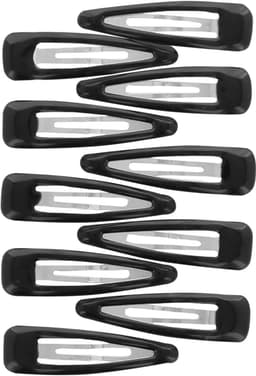 12 Stuks Haarspeldjes Clic Clac voor Kapsels - Willekeurige Kleur — thumbnail 2