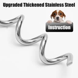 Allecta - Grondankers voor veilige speeltijd buiten voor grote honden met zekeringsset海. — thumbnail 3