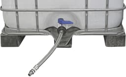 Kerbl Aansluitset voor IBC-containers - met flexibele gepantserde slang — thumbnail 2