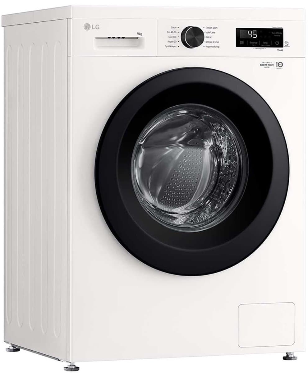 LG | F84N15WHSB | Wasmachine | 8 kg | Steam™ | 6 motion direct drive™ | Franse Display — afbeelding 1