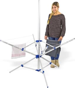 Mobiele Droogmolen voor Binnen en Buiten - Compact en Opvouwbaar — thumbnail 4