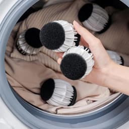 Klitten te minimaliseren，Wasmachine wasmachine, herbruikbare vrij klitten wasserij, droger ballen - 4 delen — thumbnail 2