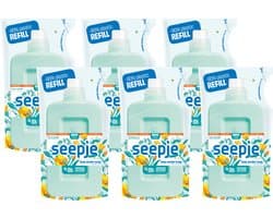 Seepje Wasmiddel Universeel Verfrissende Jasmijn Navulling - 6 x 945 ml - Voordeelverpakking