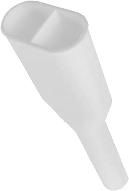 Afvoer splitter - Y splitter - Y-stuk waterverdeler - duo dubbele splitter - Dubbele afvoer trechter splitter voor 2 apparaten - geschikt voor wasmachine, vaatwasser, droger - wit — thumbnail 1