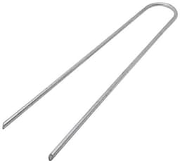 100 Grondankers 200 x 25 mm – Verzinkte U-Haringen voor Harde Vloeren en Tuinbevestiging — thumbnail 3