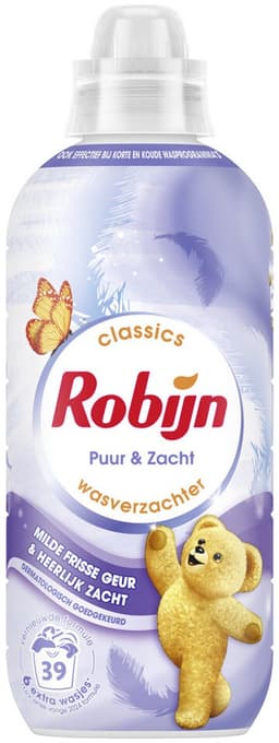Robijn – Wasverzachter – Puur & Zacht – 780 ml - Voordeelverpakking - 2 stuks — thumbnail 4