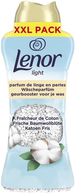 Lenor Light Geurbooster Katoen Fris - 735 gram - Wasparfum - XXL verpakking — thumbnail 1